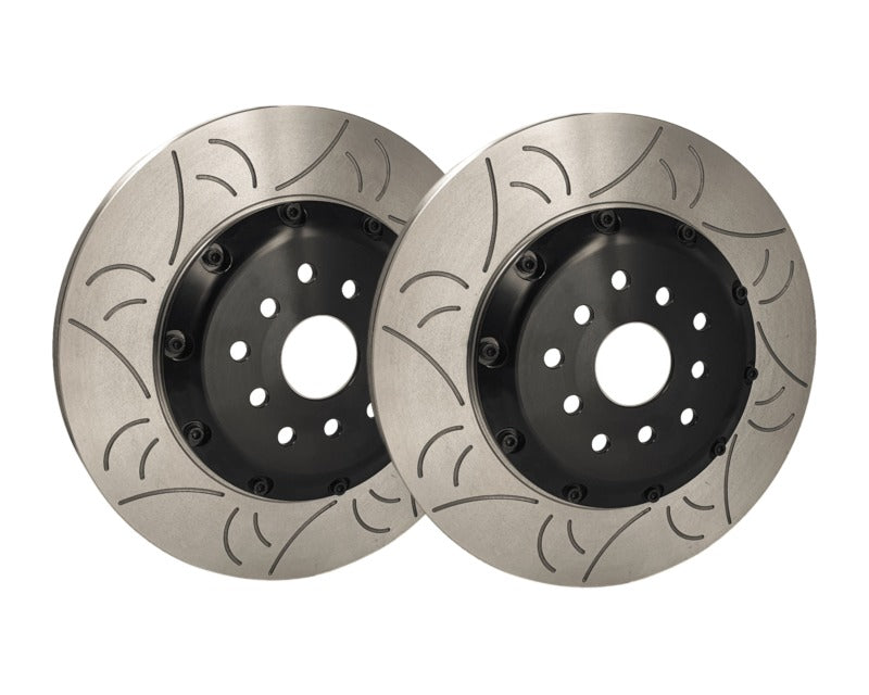 HFM.Parts 326mm ZN6 GT86 / BRZ / FR-S Front 2 Piece Slotted Rotors (SOLD AS A PAIR)