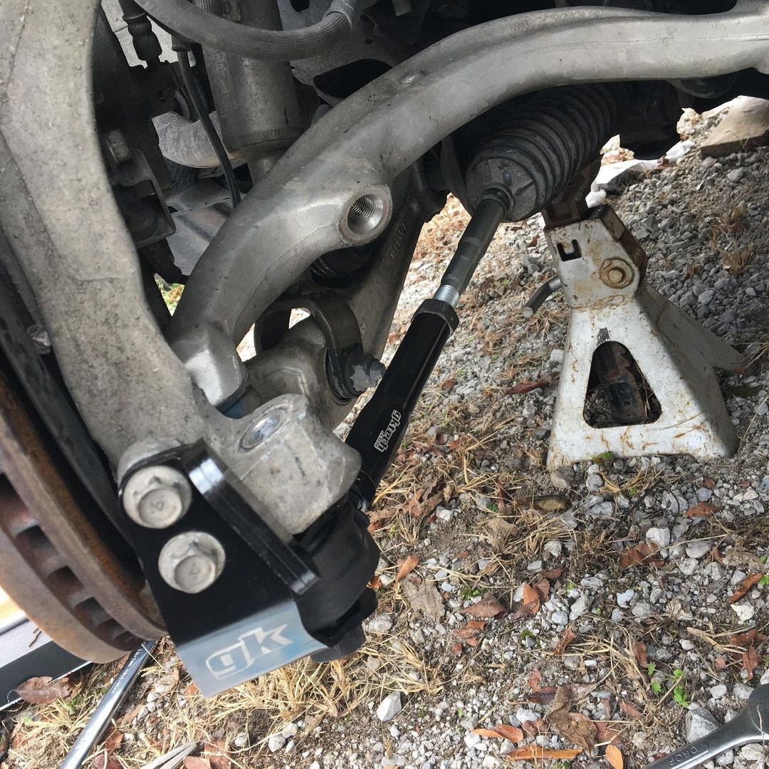 GKTECH 350z angle kit bolt-on installation