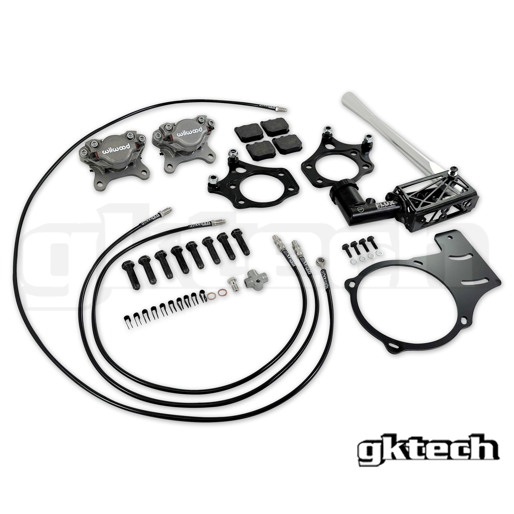 Wilwood 240sx dual caliper Hydraulic e-brake setup - (10% combo discount)