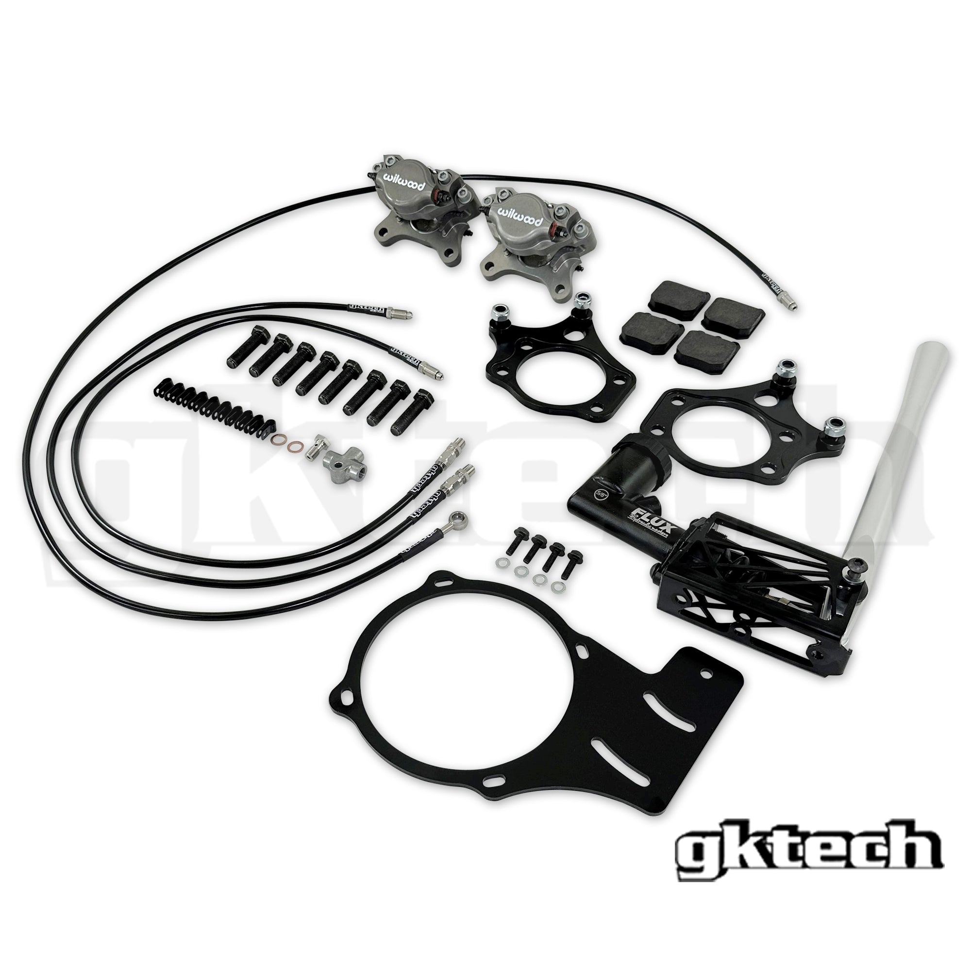 Wilwood 240sx dual caliper Hydraulic e-brake setup - (10% combo discount)