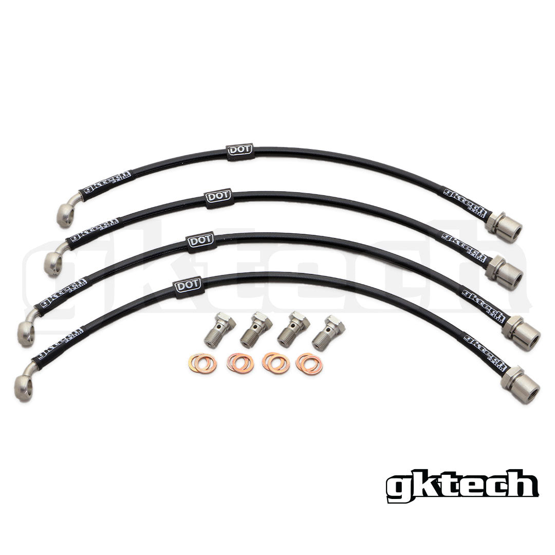 JZX 100 Braided Brake Lines