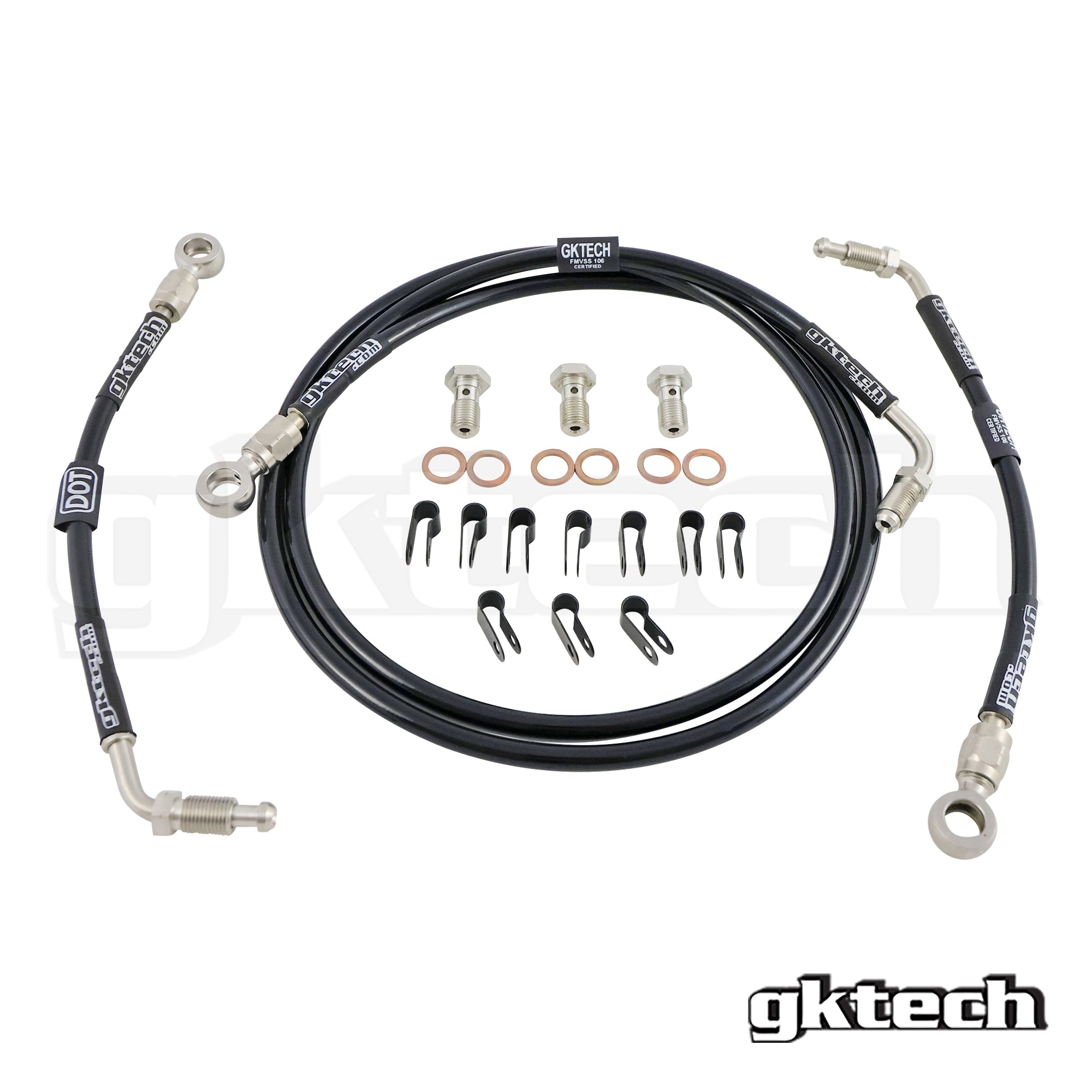 R32 GTR/ GTS-4 Engine Bay Brake Line Delete Kit