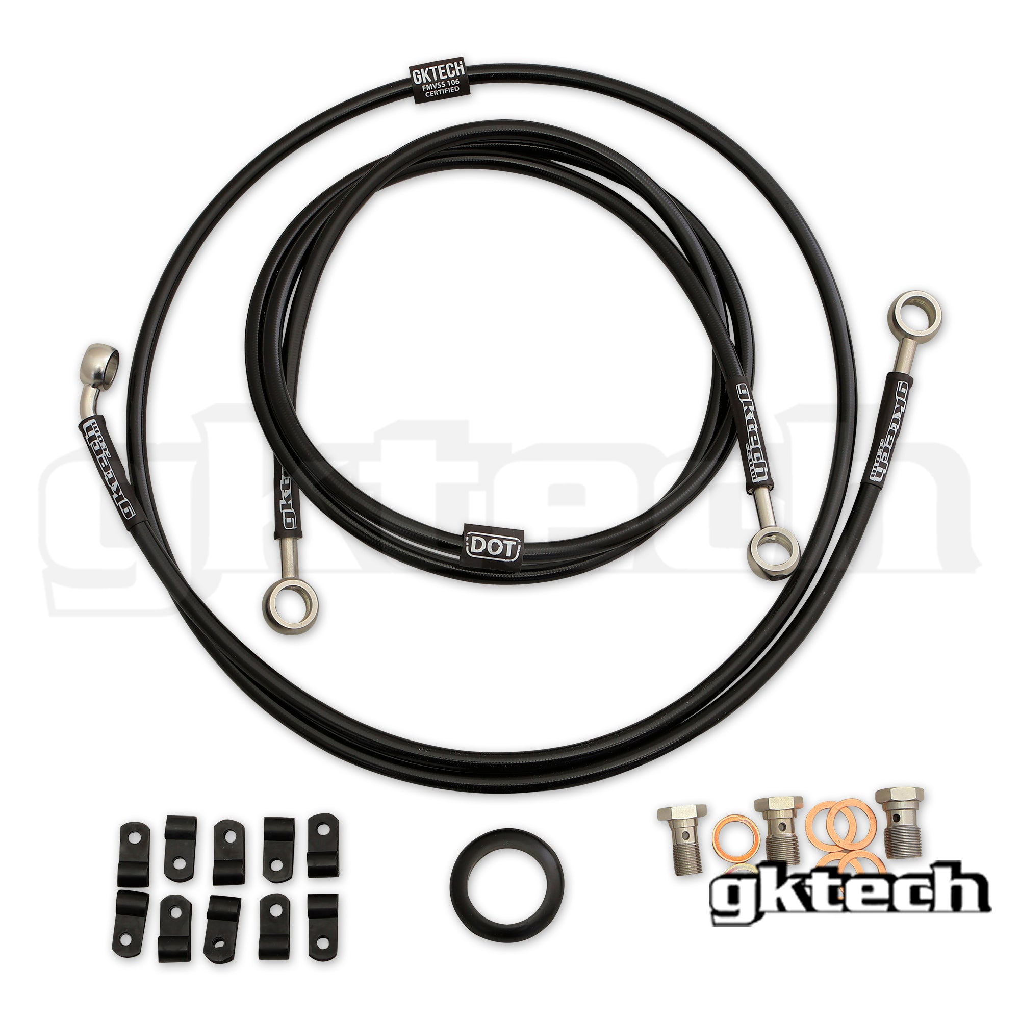 Z34 370z In-line hydraulic e-brake line kit