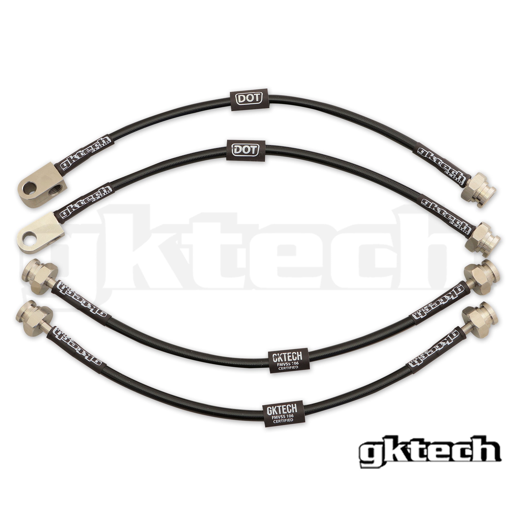 Nissan RZ34 braided brake line kit