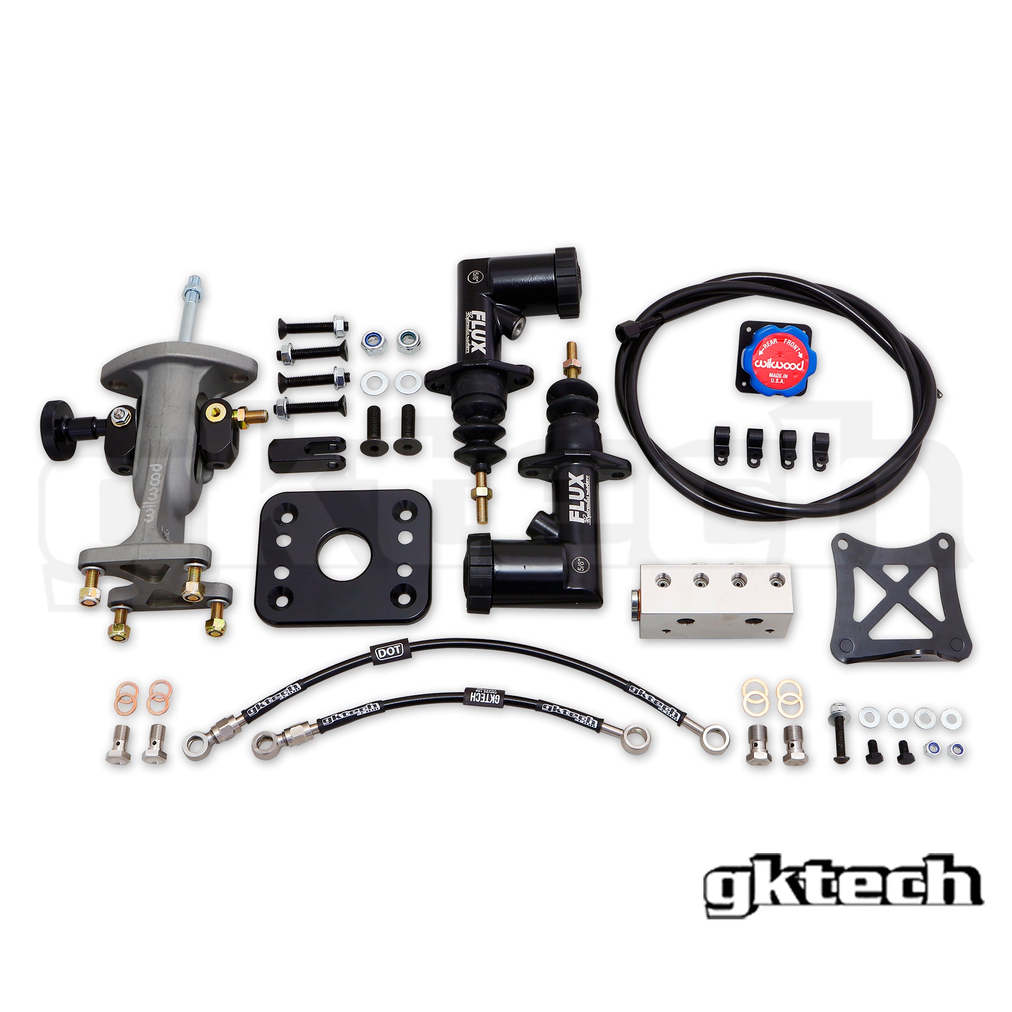 Z34 370z Bolt on dual brake master cylinder kit