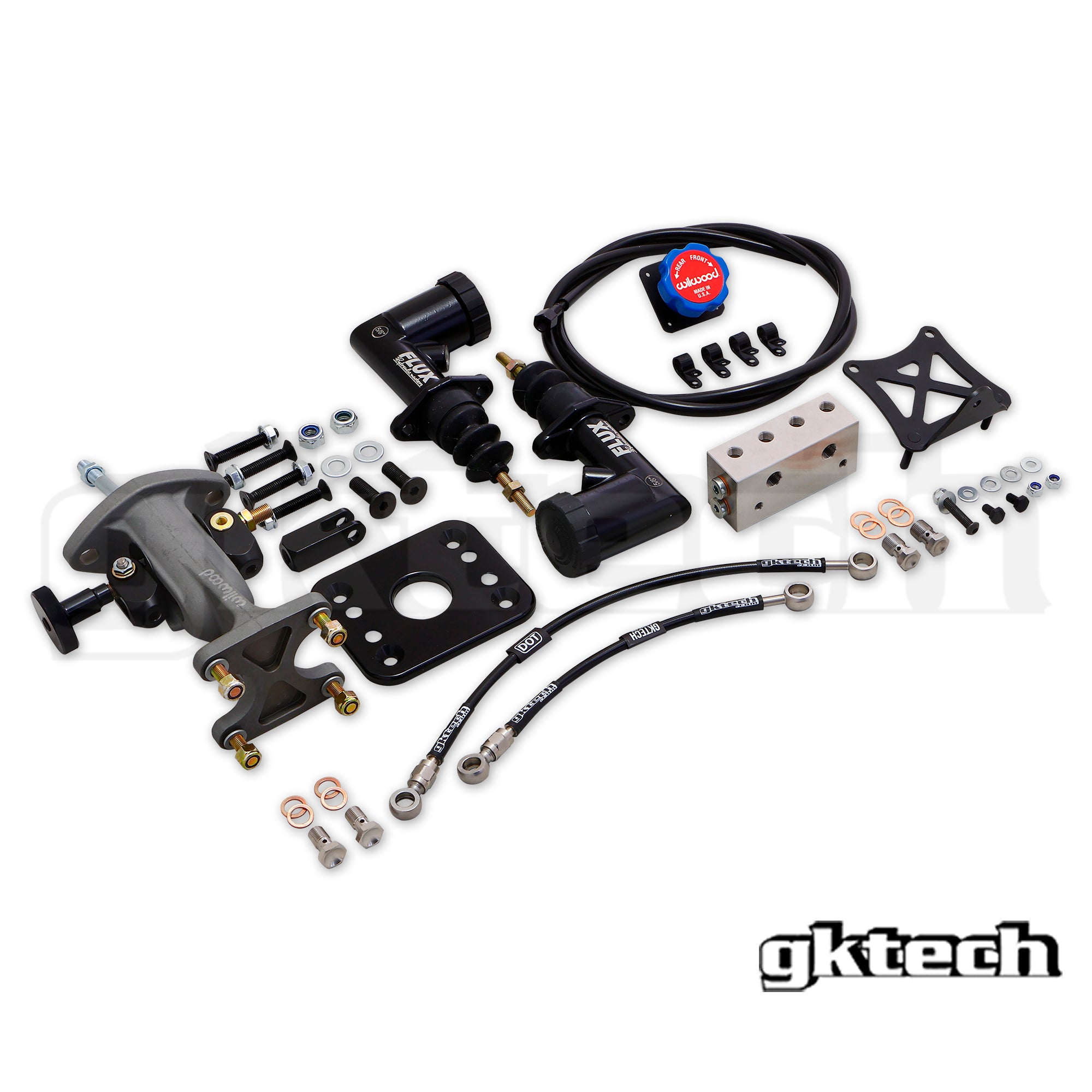 Z34 370z Bolt on dual brake master cylinder kit