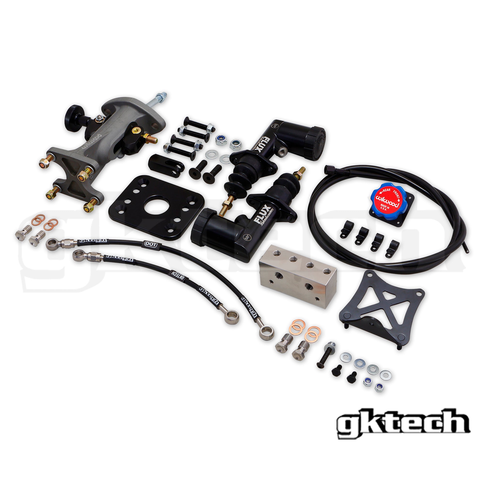 Z34 370z Bolt on dual brake master cylinder kit