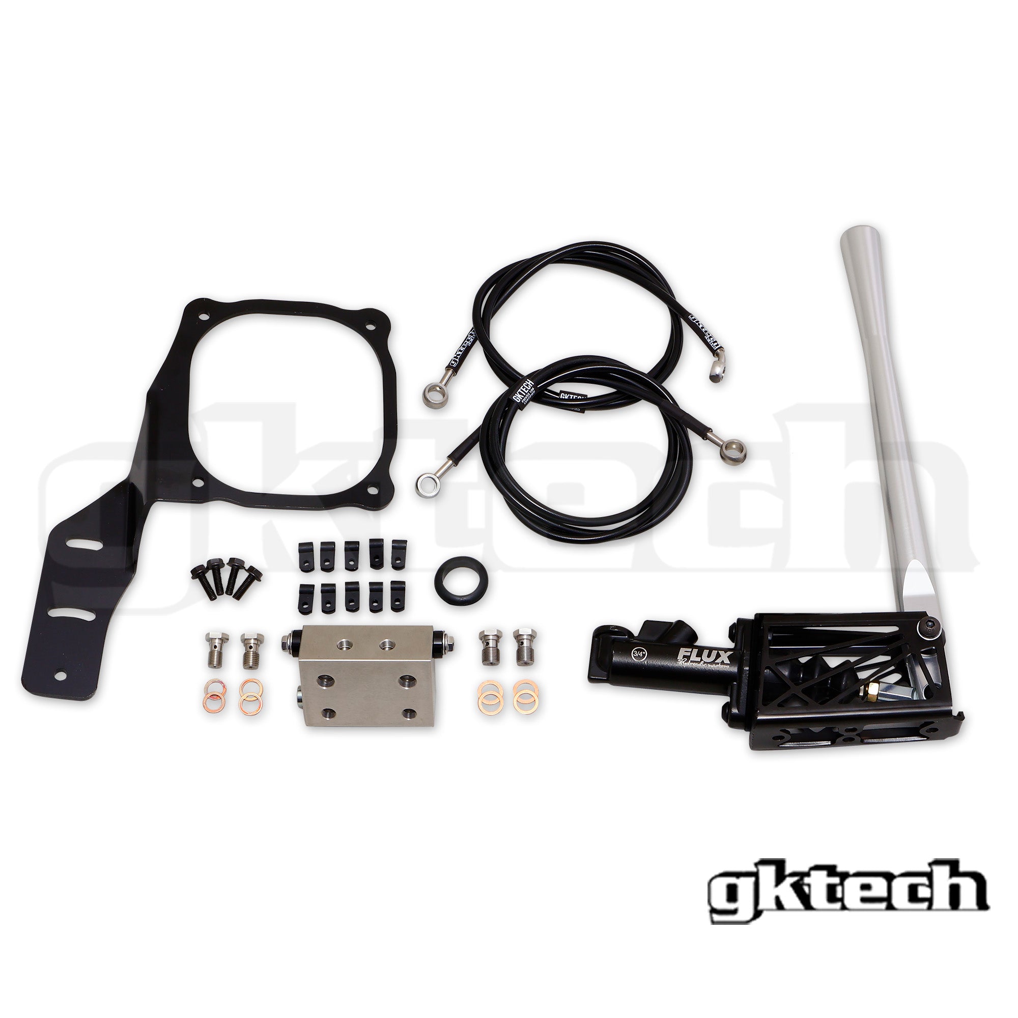 Z34 370z in-line hydraulic e-brake kit