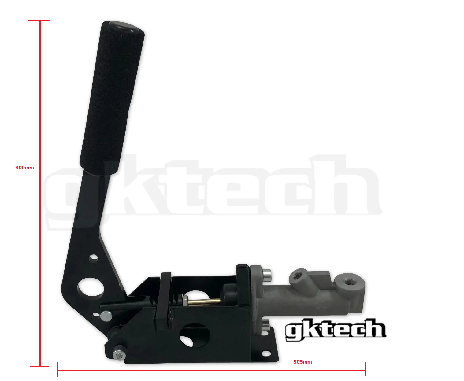 Budget hydraulic e-brake assembly and in-line braided line kit