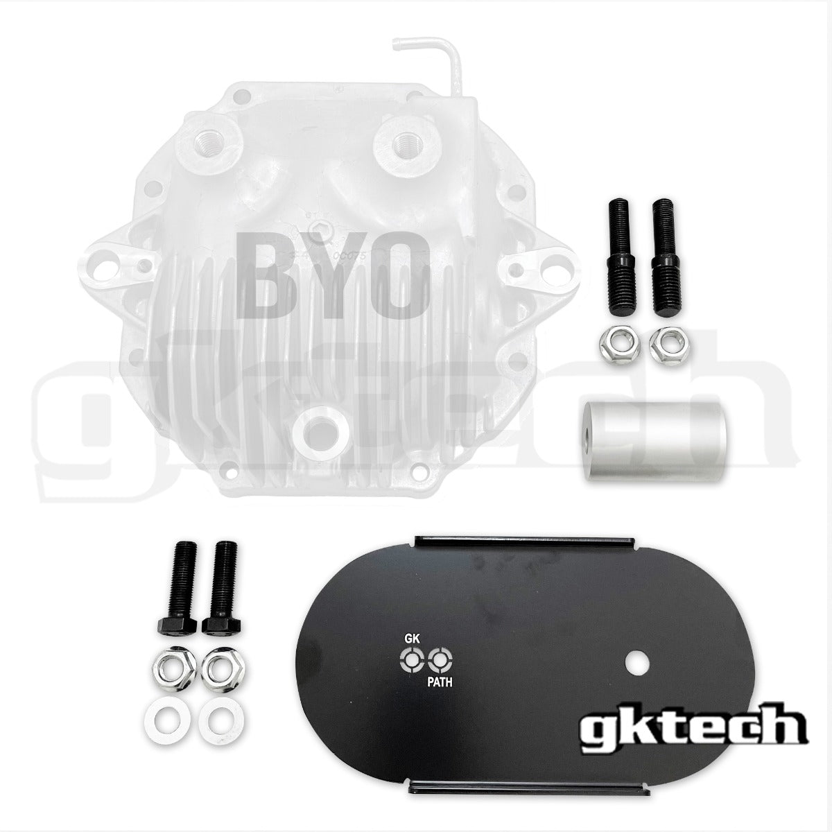 Pathfinder diff cover to Z33/Z34 subframe conversion bushings
