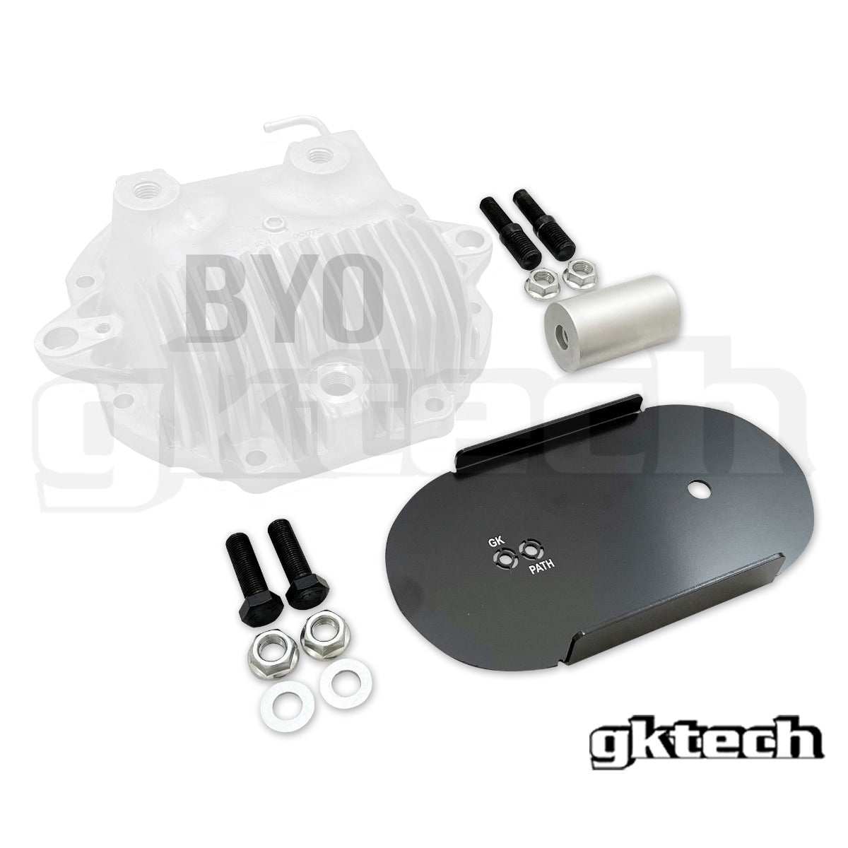 Pathfinder diff cover to Z33/Z34 subframe conversion bushings