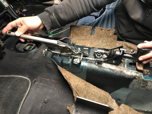 Hidden Hydraulic E-brake Assembly
