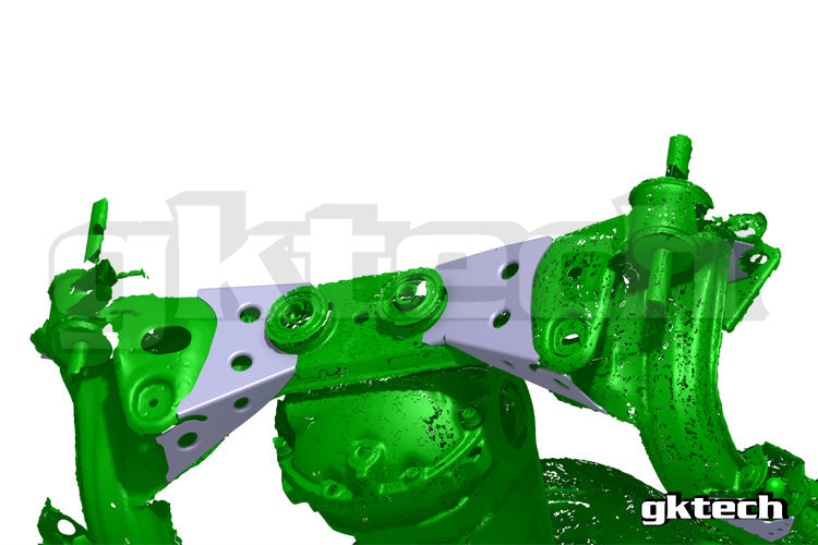 V2 S14 240sx /S15 Silvia subframe weld in reinforcement plates