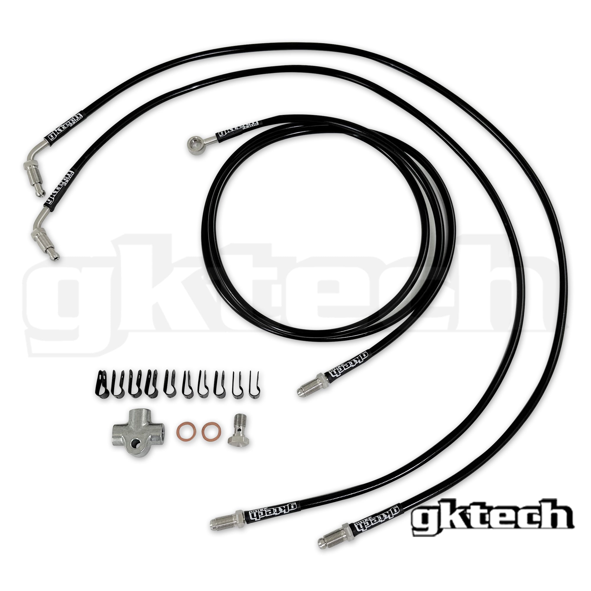 240sx/Skyline stand alone SS e-brake braided brake line kit