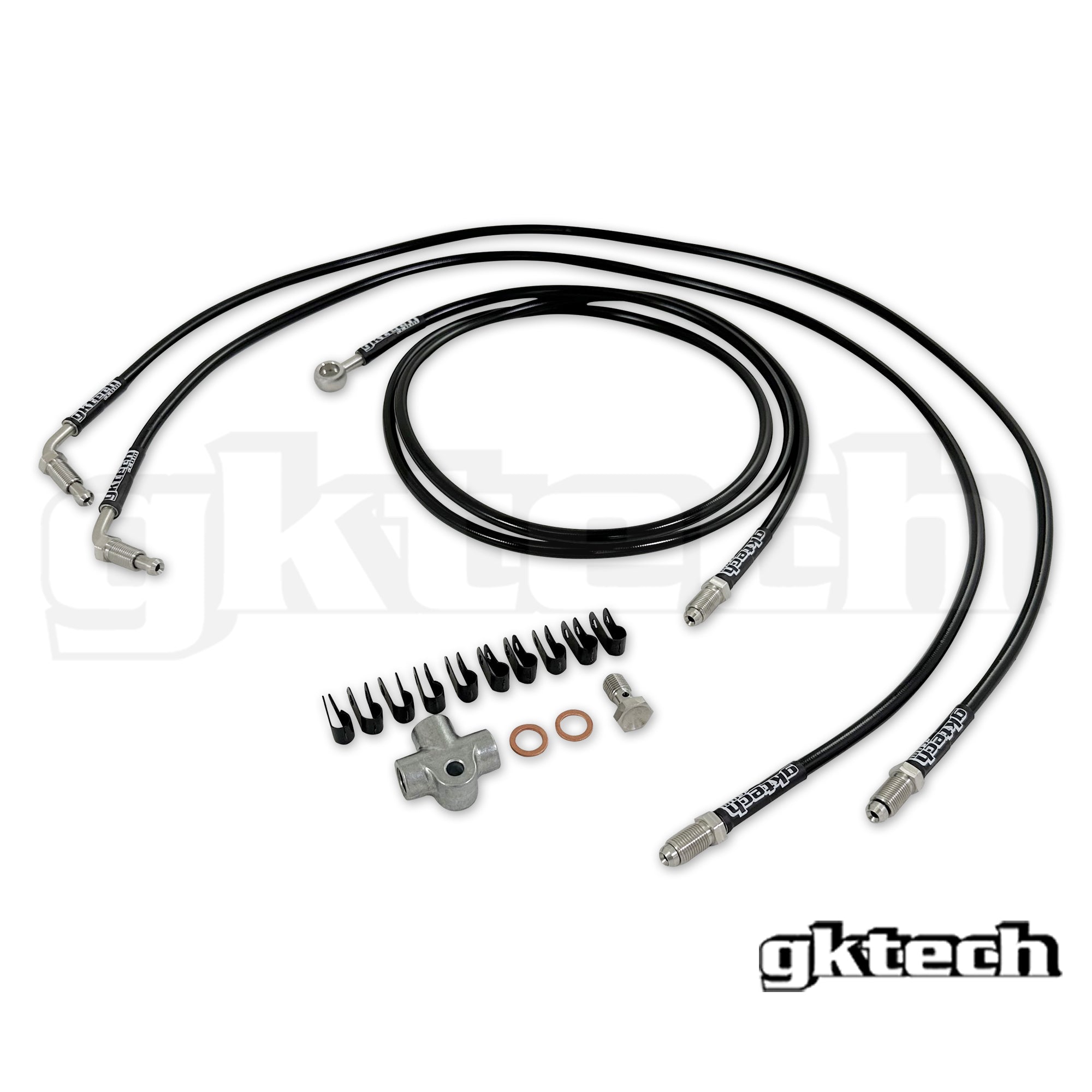 240sx/Skyline stand alone SS e-brake braided brake line kit