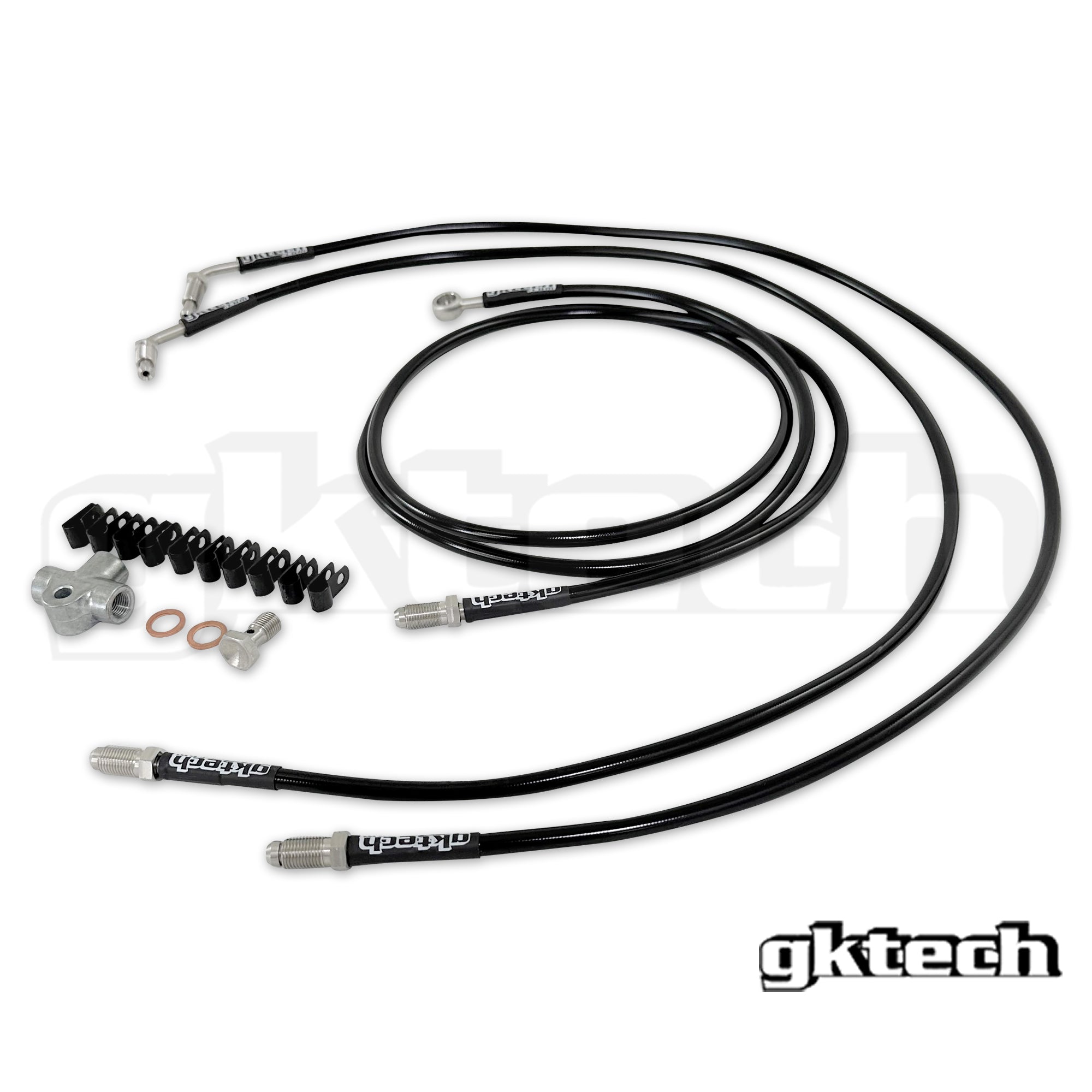 240sx/Skyline stand alone SS e-brake braided brake line kit