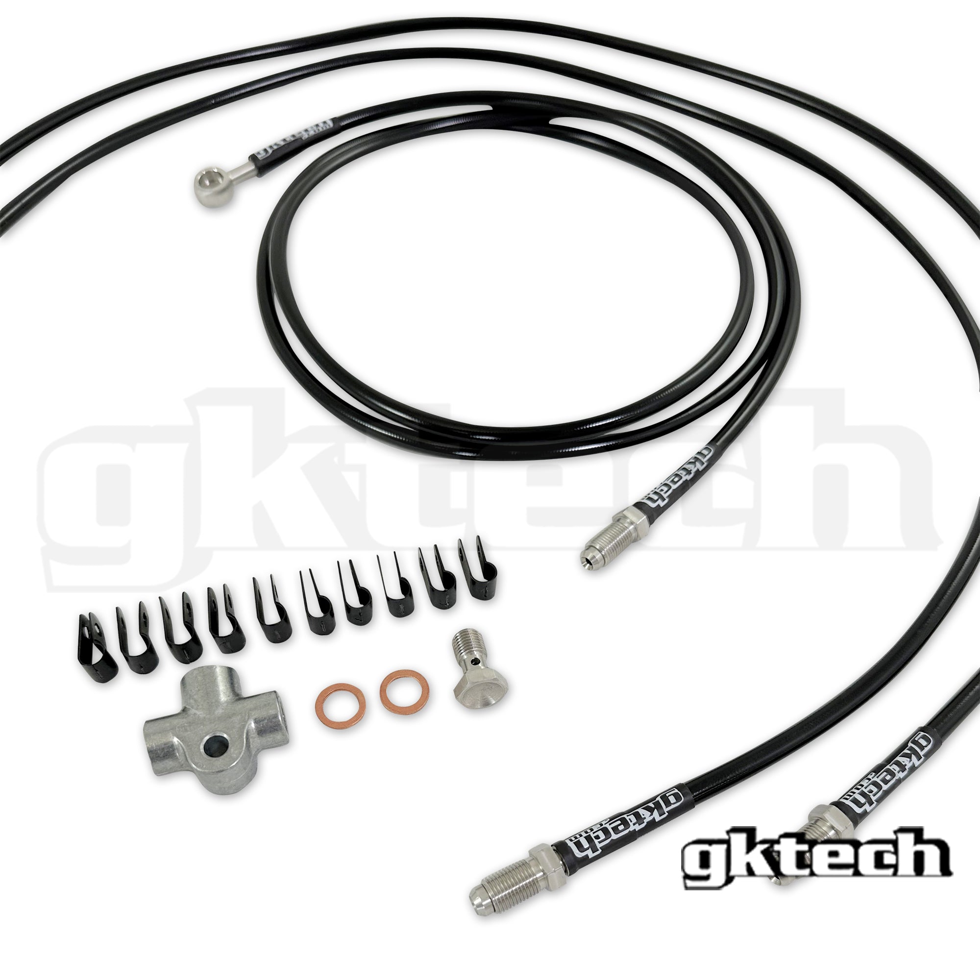 240sx/Skyline stand alone SS e-brake braided brake line kit