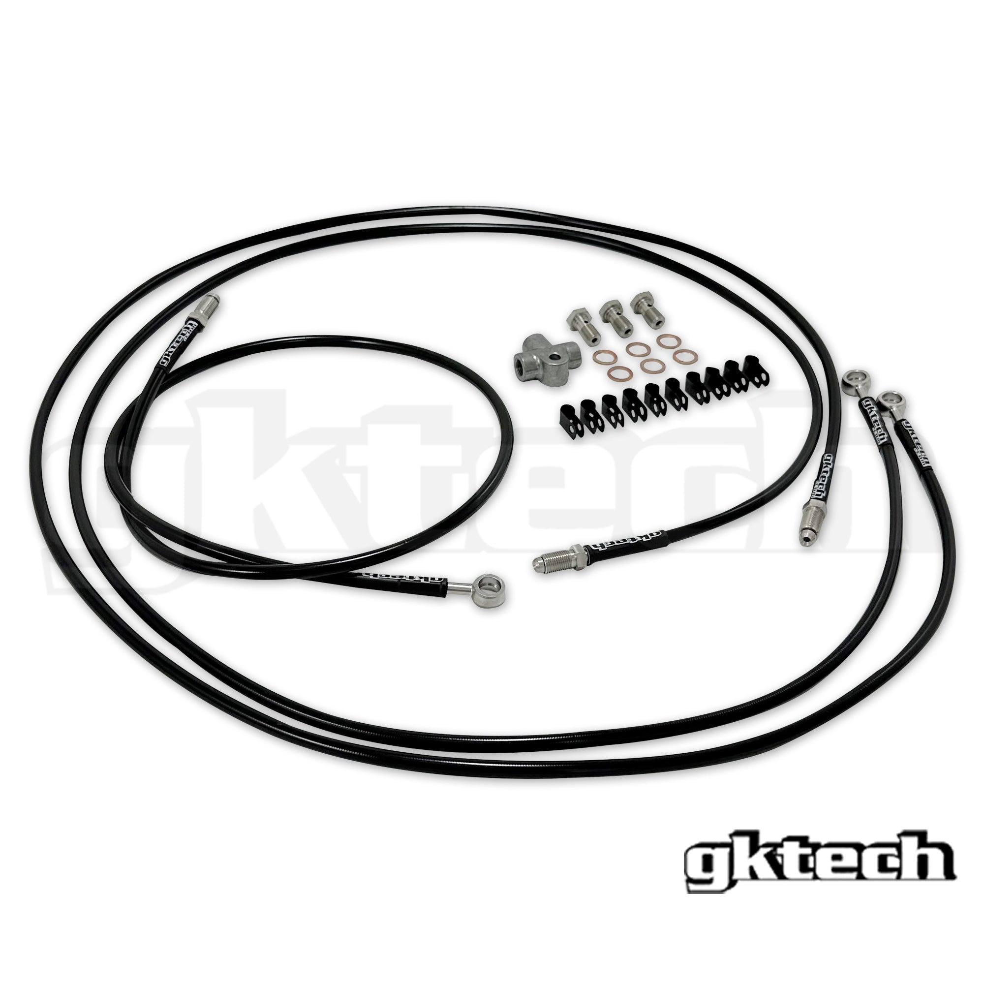 FR-S / GR86 / BRZ e-brake braided brake line kit