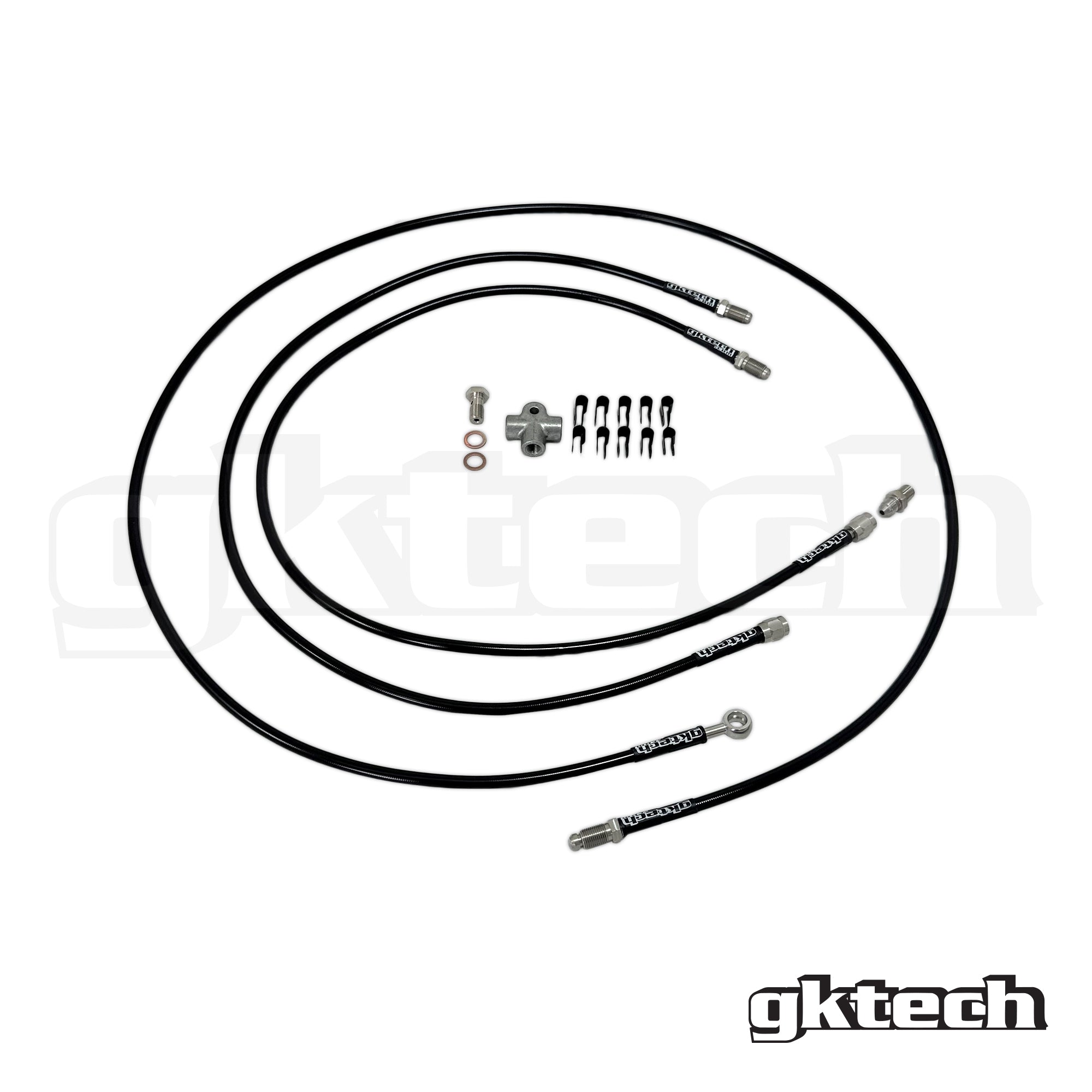 Stand alone SS braided brake line kit