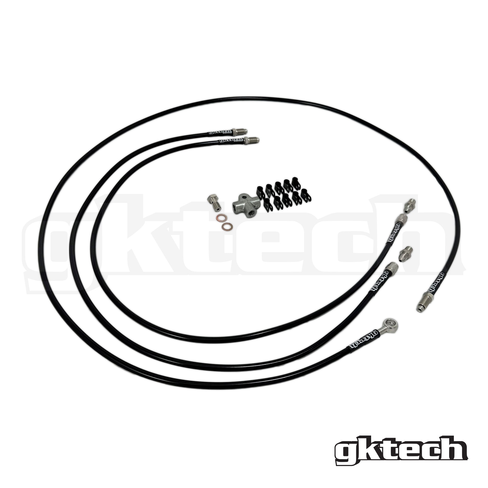 Stand alone SS braided brake line kit