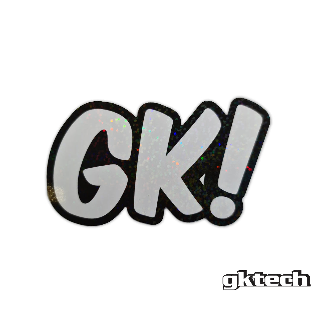 Glitter GK! Sticker