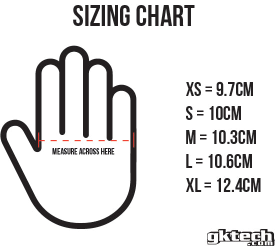 GKtech Racing gloves - CLEARANCE