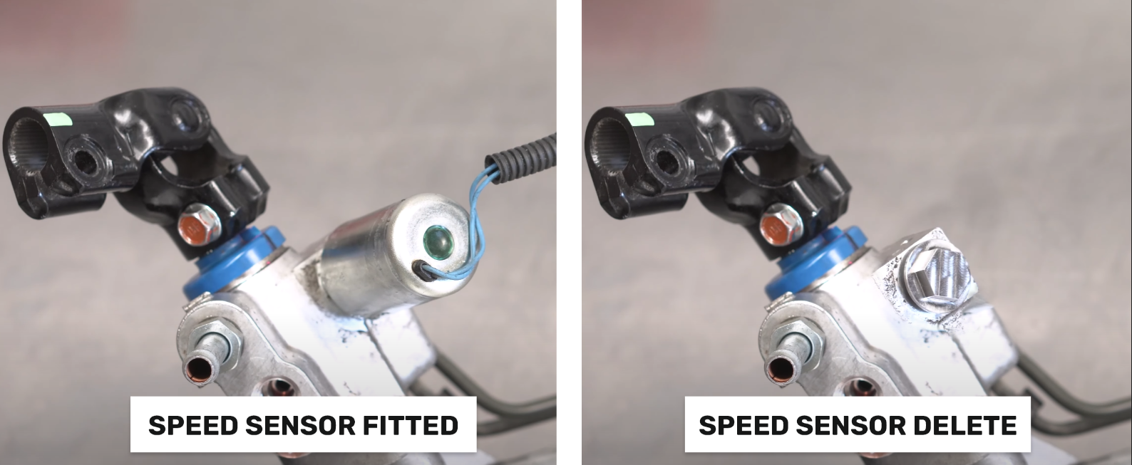 Z33 350z (HR)/Z34 370z speed sensitive delete fitting