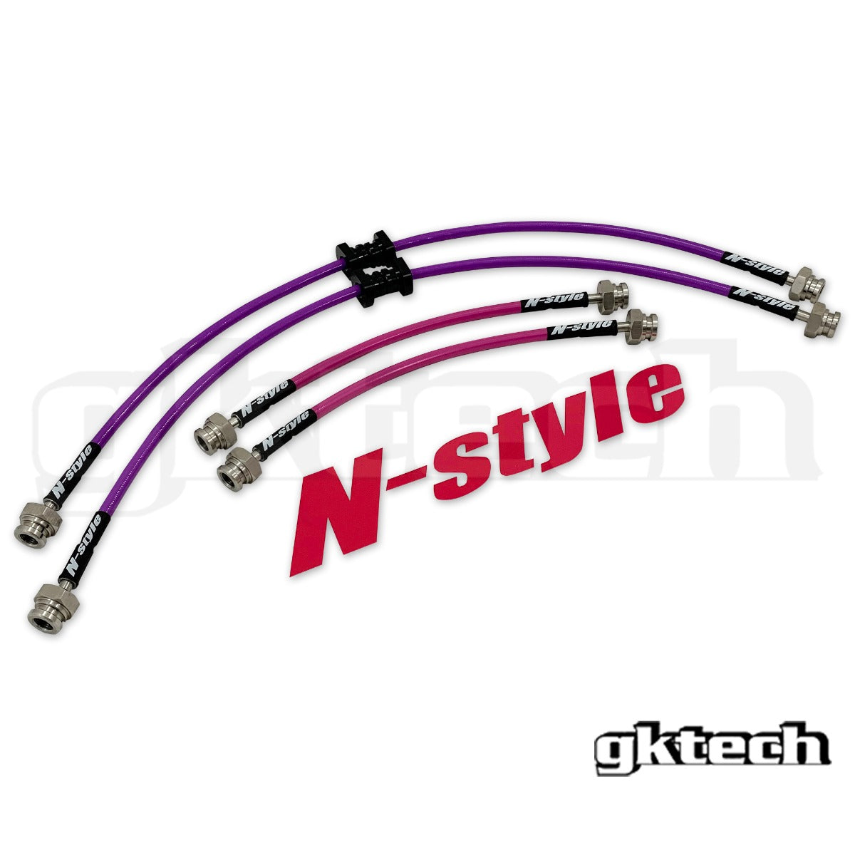 N-Style R32 GTS-T Braided Brake Line Set