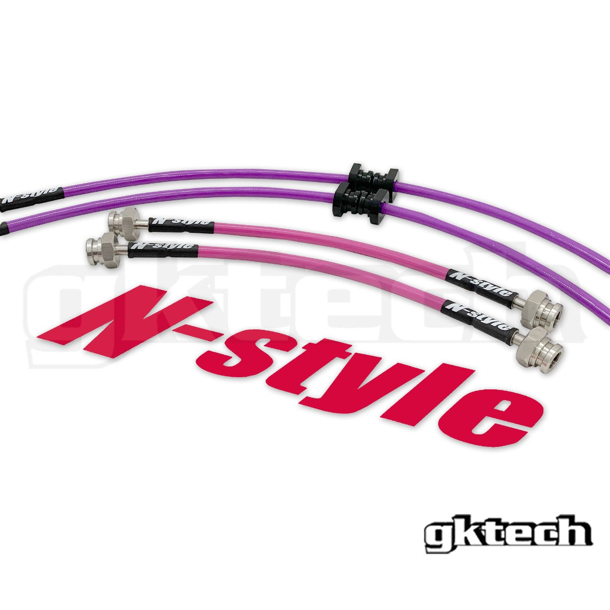 N-Style R32 GTS-T Braided Brake Line Set
