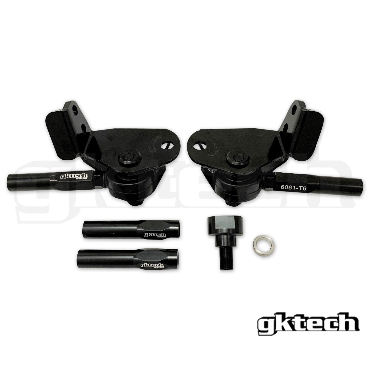 View of Infiniti G35/Nissan 350Z GKTECH Angle Kit - Featuring Adjustable Ackerman