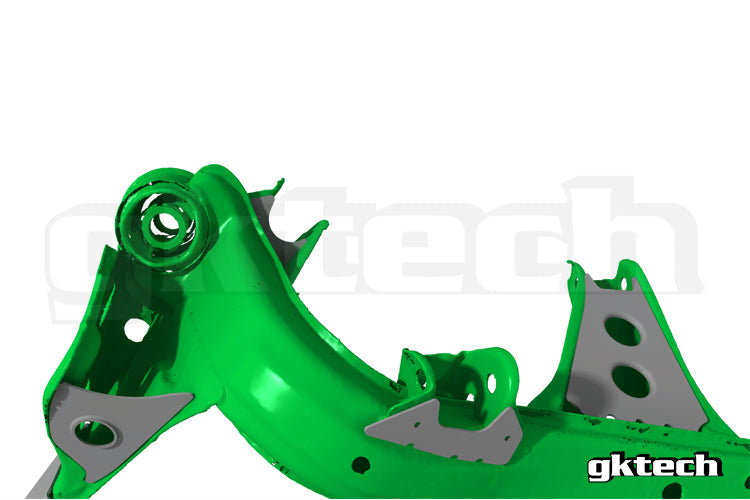 V2 S13 240sx/R32 GTS-T Skyline subframe weld in reinforcement plates