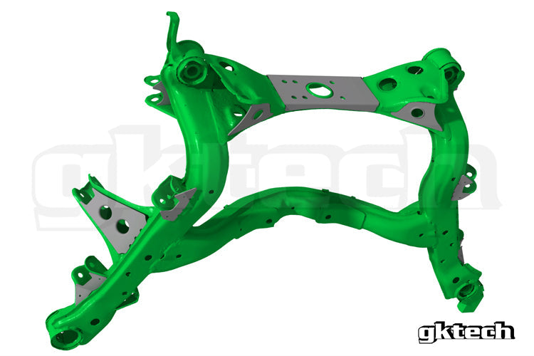 V2 S13 240sx/R32 GTS-T Skyline subframe weld in reinforcement plates
