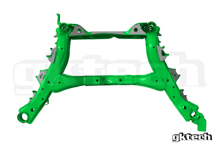 V2 S13 240sx/R32 GTS-T Skyline subframe weld in reinforcement plates