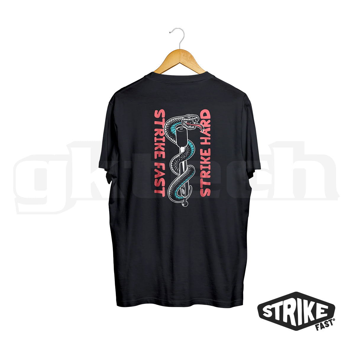 Strike Fast - strike hard - crew neck T-shirts