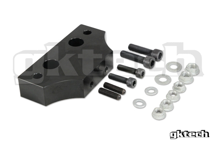 Billet aluminum solid transmission mount
