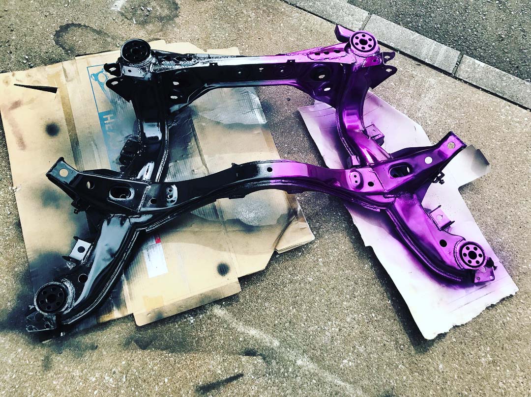 Painted 240sx Rear Subframe