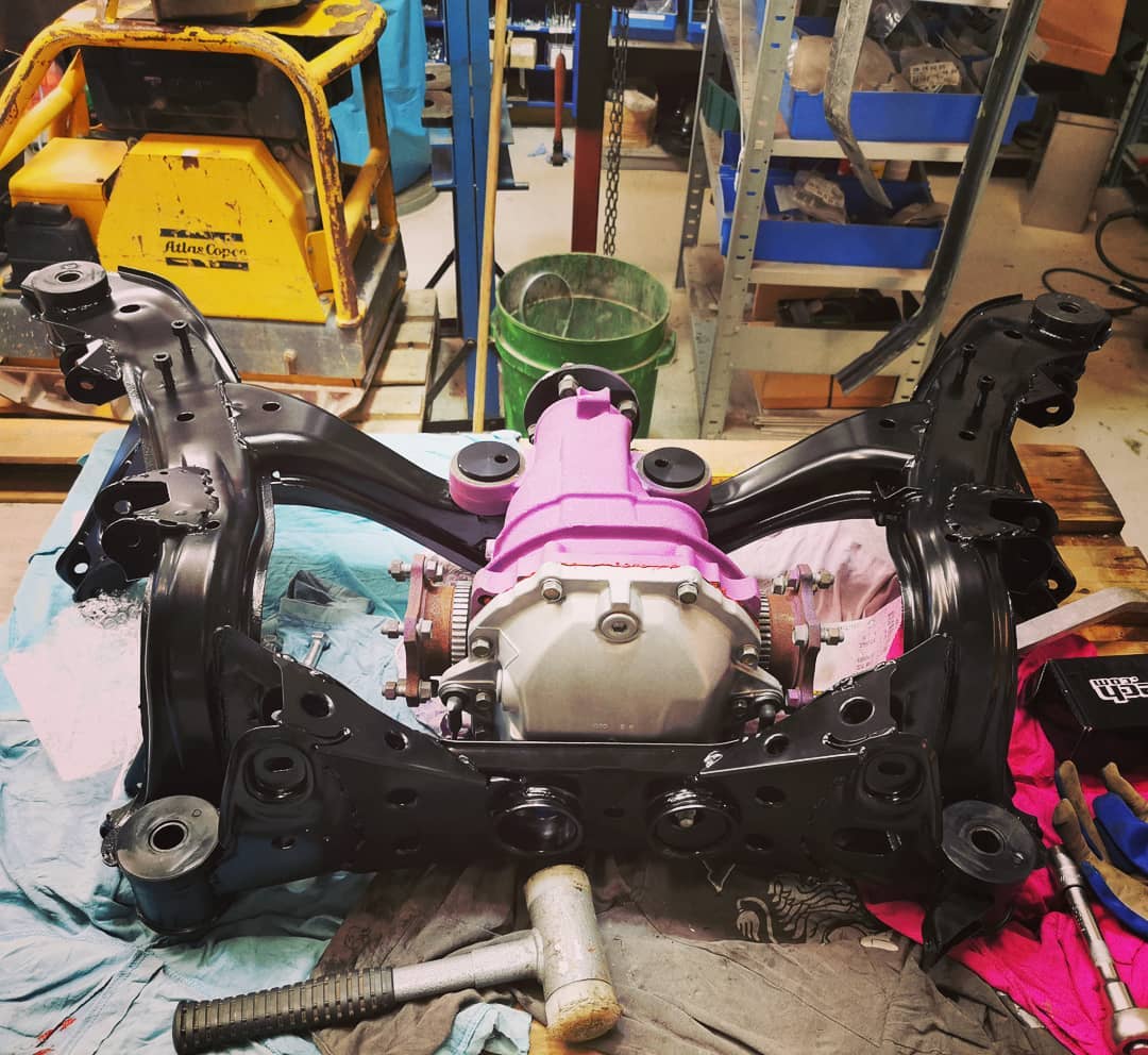 Painted 240sx Rear Subframe