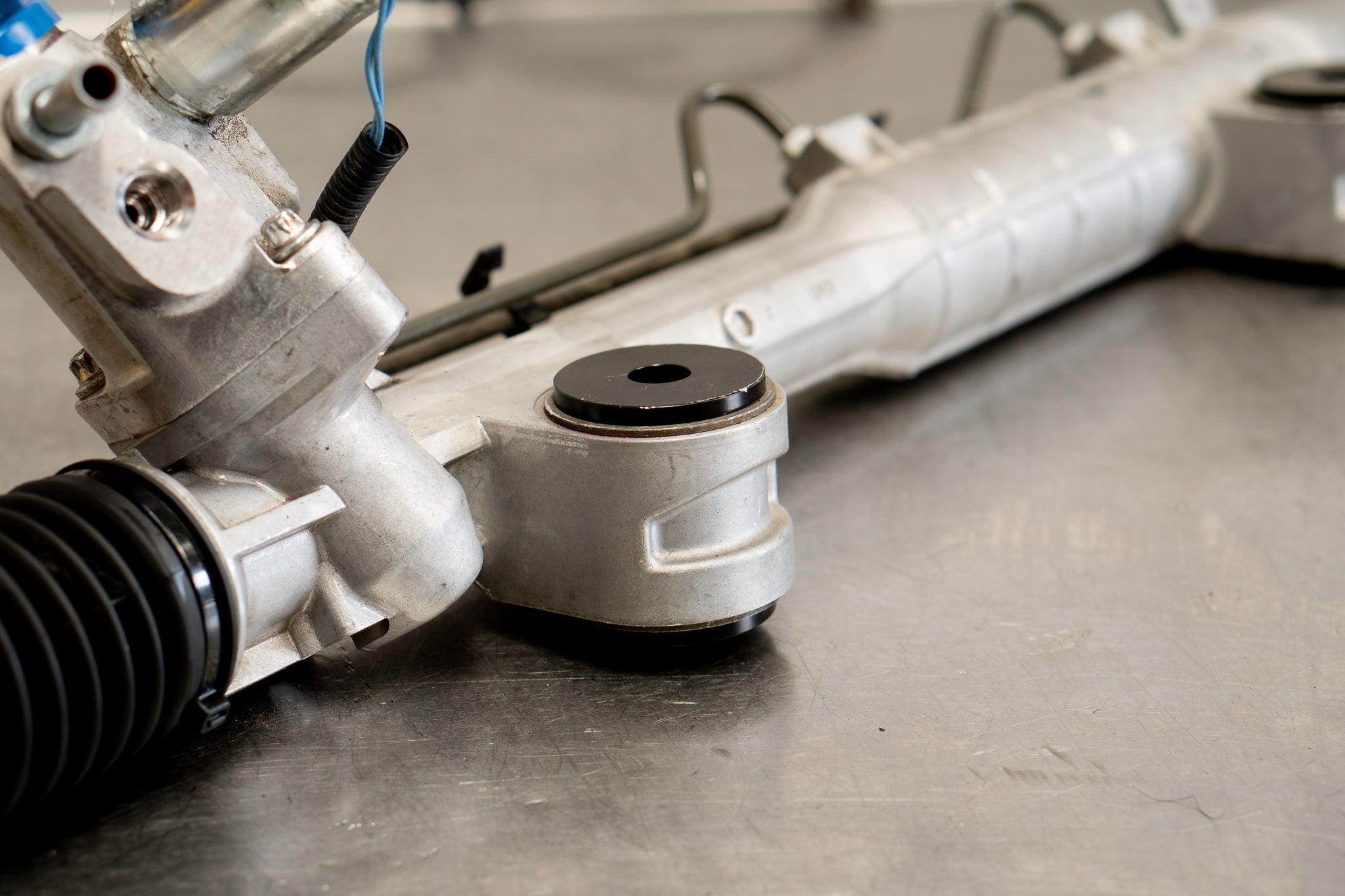 370z Rack Relocation Z34 370z/ G37 Solid Aluminium Steering Rack Bushings