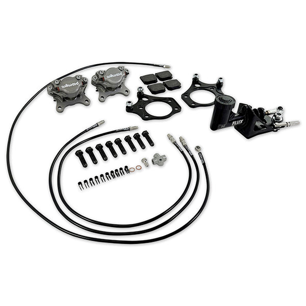 Wilwood 240sx dual caliper Hydraulic hidden e-brake setup - (10% combo