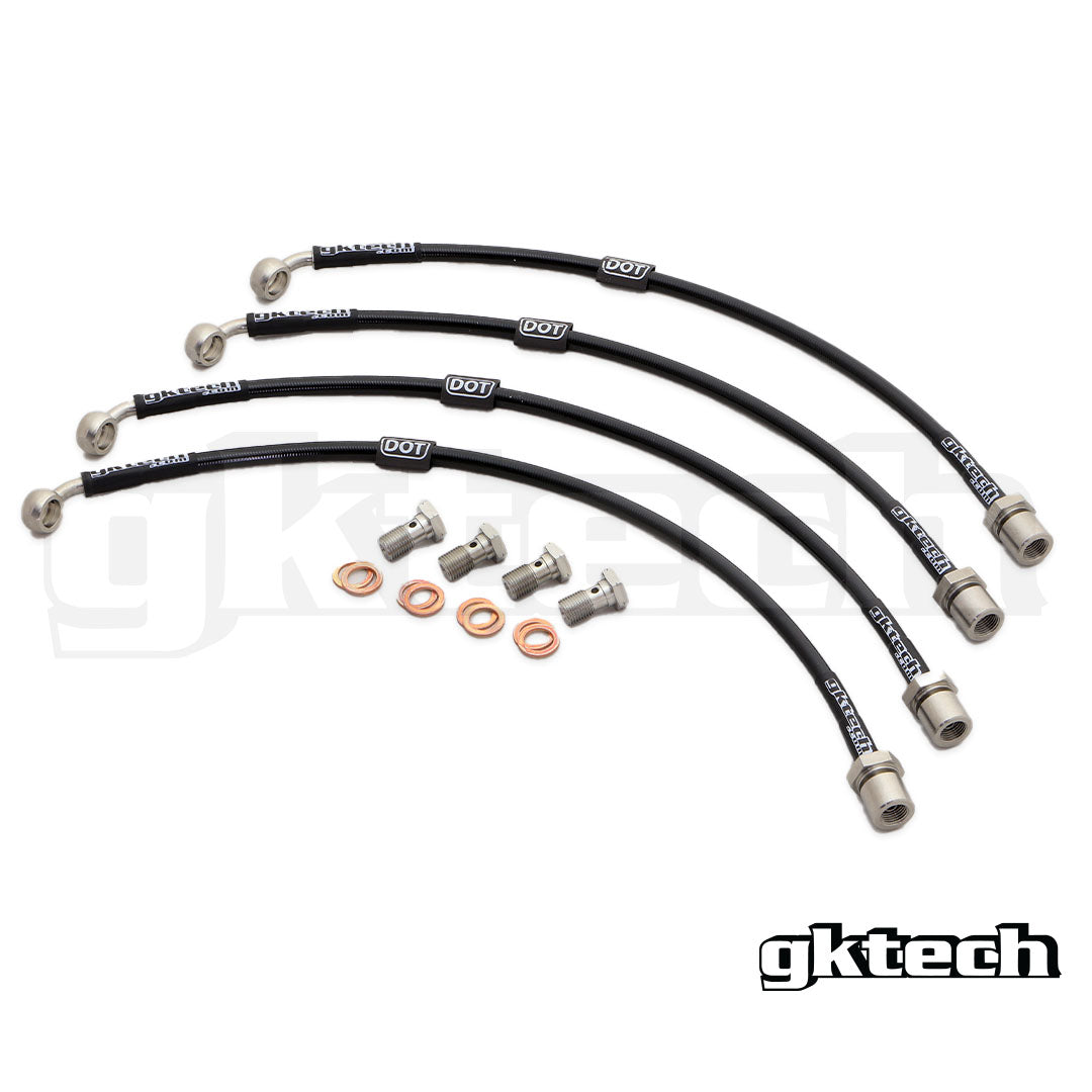 JZX 100 Braided Brake Lines