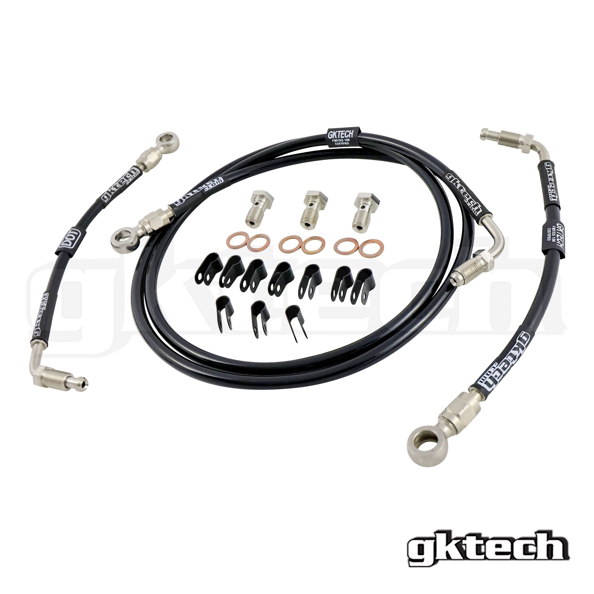 R32 GTR/ GTS-4 Engine Bay Brake Line Delete Kit