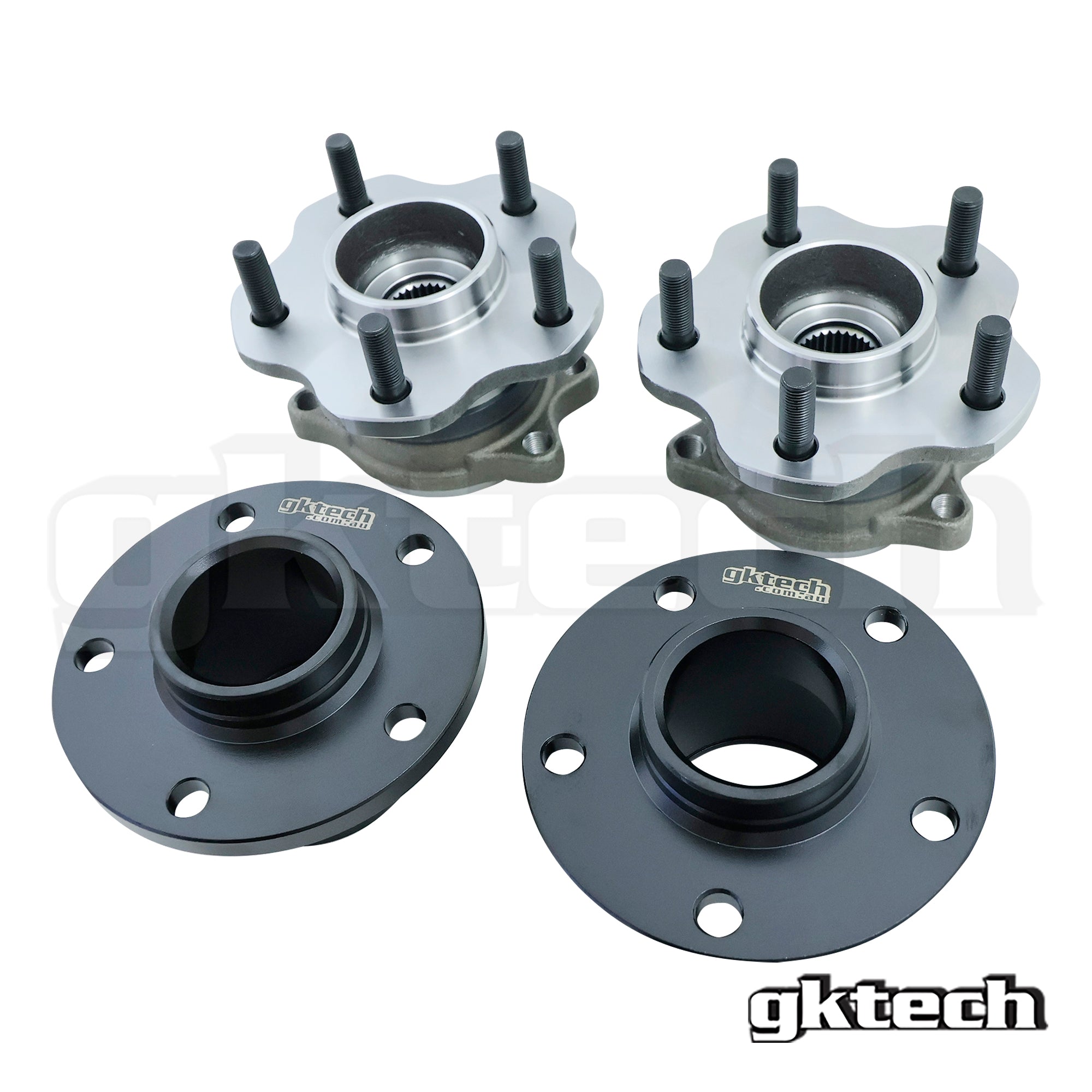 5スポークホイール USA製 スレッドハブ前後セット販売 S13 240SX 5 Lug Hub Conversion (Front and Rear)