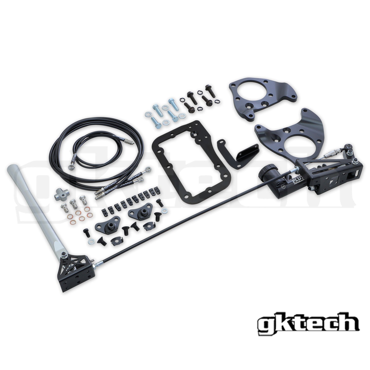 FR-S/GR86/BRZ REMOTE dual caliper hydraulic e-brake setup - (10% combo