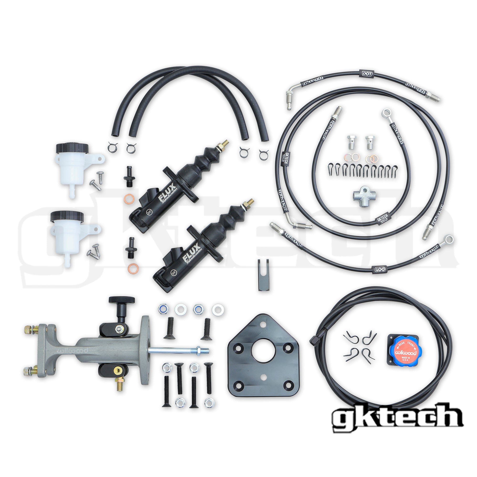 FR-S/ GR86/ BRZ dual master cylinder to ABS delete line kit