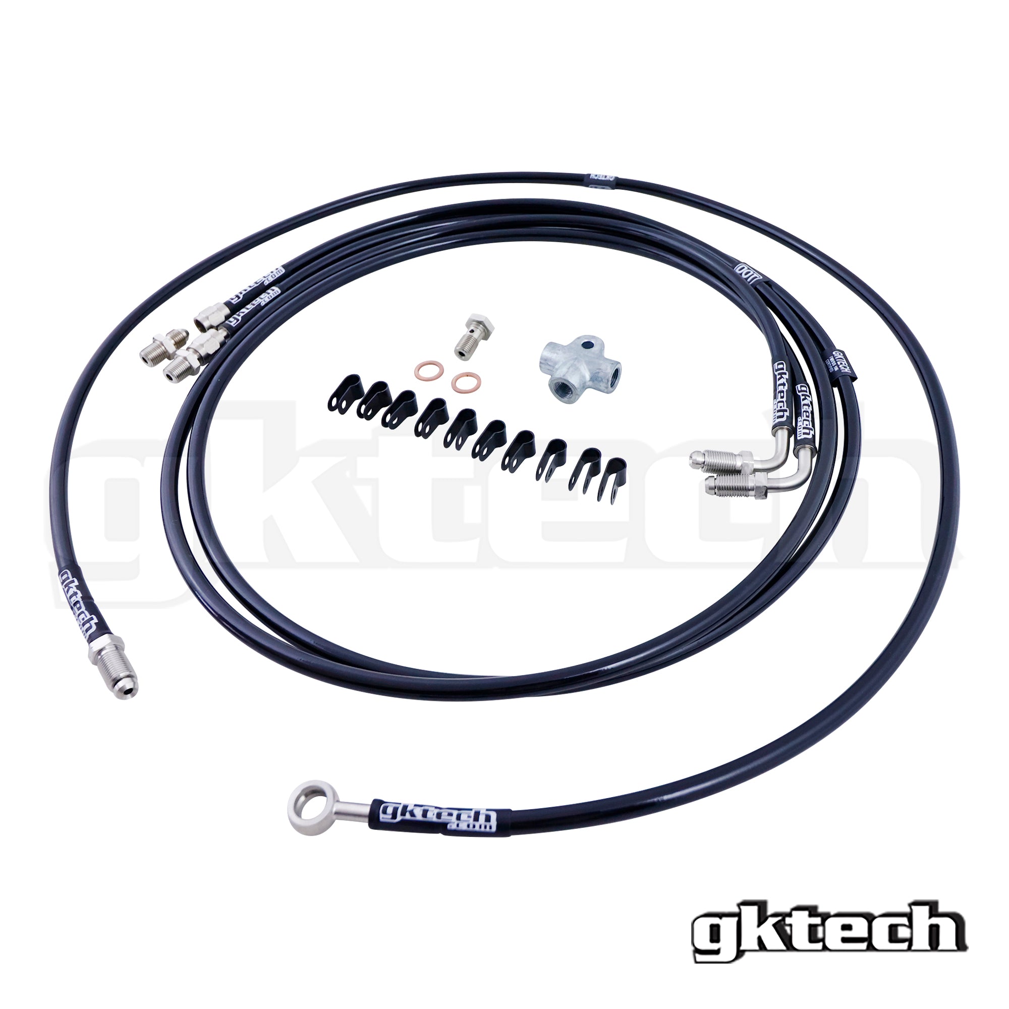 STELTONDENMARKシリンダーライン Toyota JZX Wilwood Stand Alone SS Braided Brake Line Kit