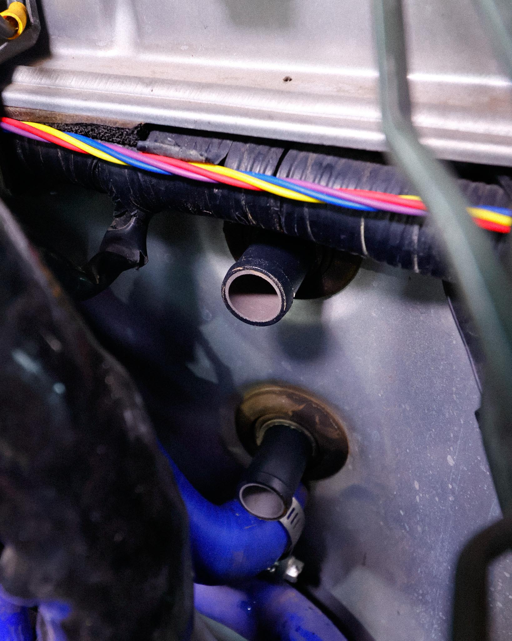 240SX/Skyline Cast Aluminium Heater Core Outlets