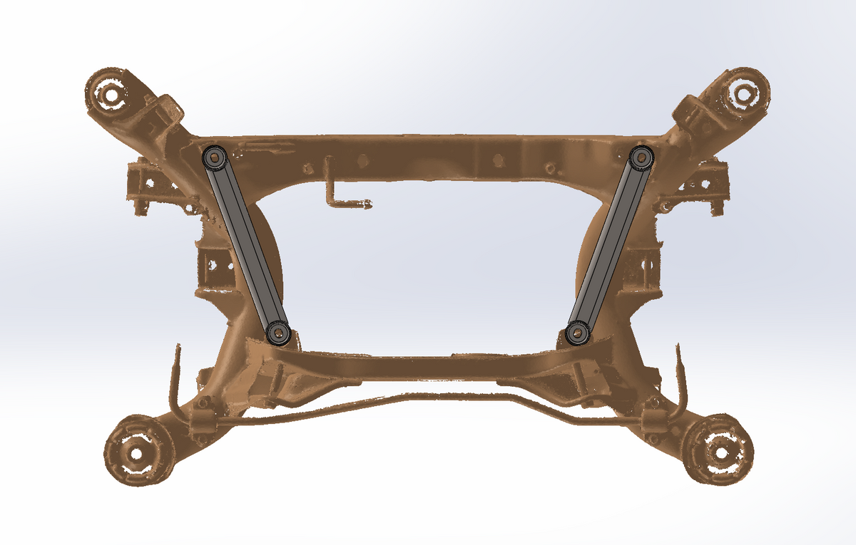 Lexus IS300 Rear Subframe Braces