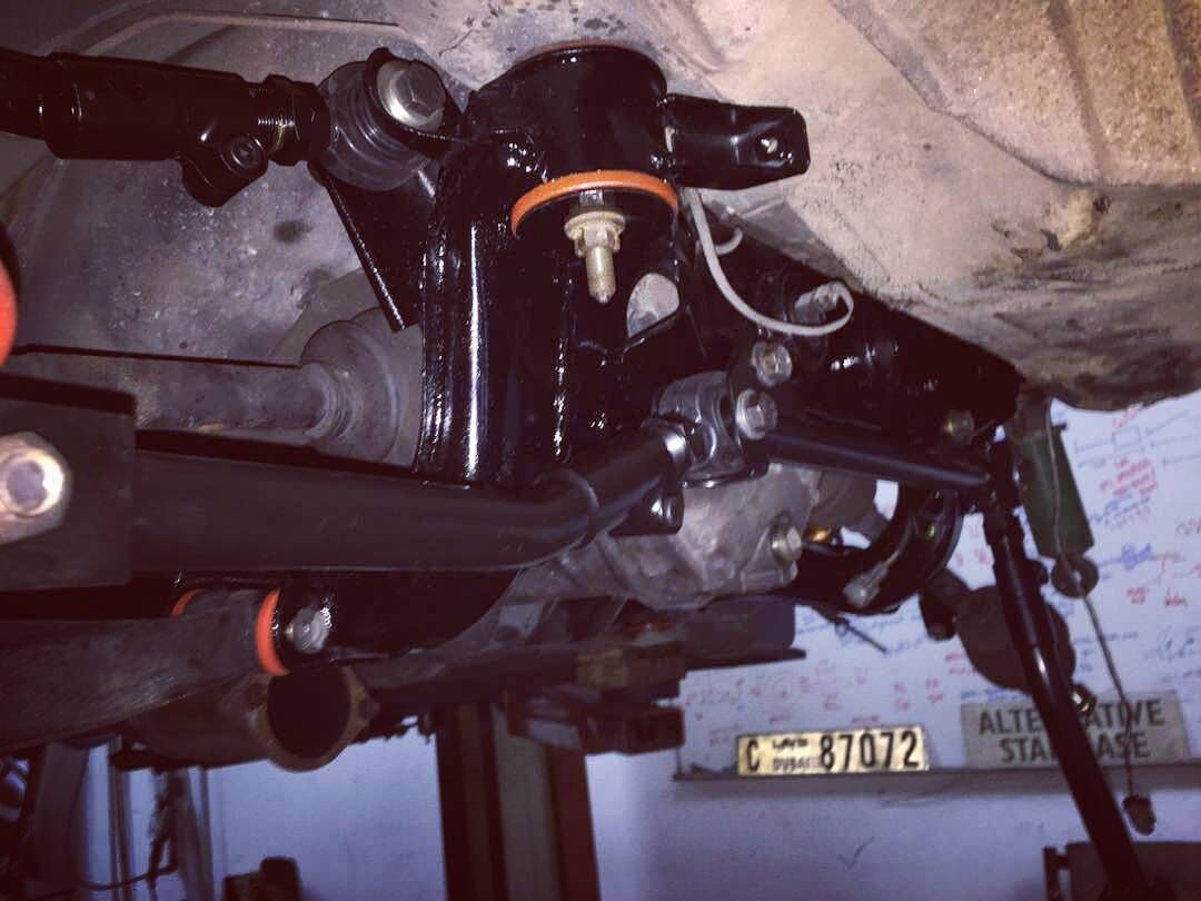 S13 240sx/R32 HICAS delete bar with toe arm mounts