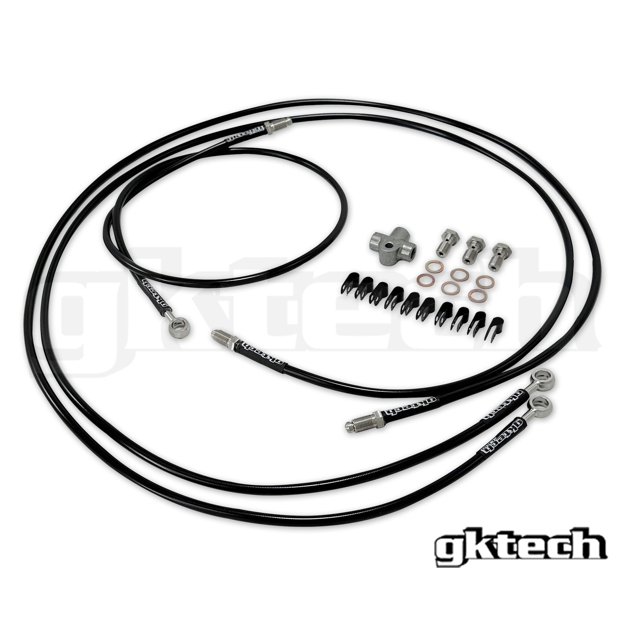 FR-S / GR86 / BRZ e-brake braided brake line kit
