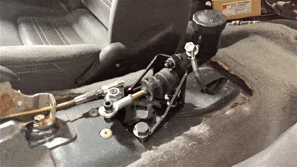 Hidden Hydraulic E-brake Assembly